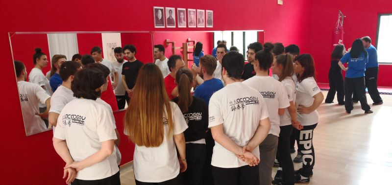 Stage Wing Chun San Severo con Sifu Mezzone della Kung  Fu Academy Caserta Italia (4)